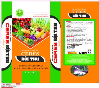 Ceres Boi Thu organic mineral fertilizer (fertilizer code 20933)