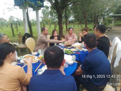 LIÊN HOAN TỔNG KẾT CUỐI NĂM CÔNG TY CỔ PHẦN PHÂN VI SINH QUẢNG TRỊ