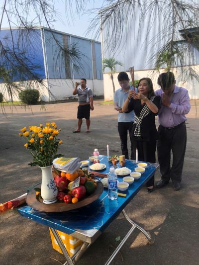 LỄ KHỞI CÔNG NÂNG CẤP NHÀ MÁY PHÂN BÓN CÔNG TY CỔ PHẦN PHÂN VI SINH QUẢNG TRỊ GIAI ĐOẠN 2